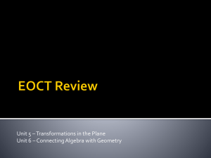 EOCT Review - Unit 5 & Unit 6