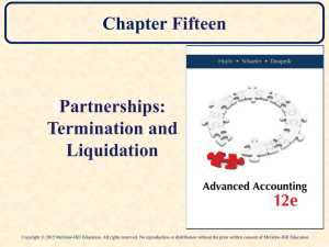 Termination & Liquidation - McGraw Hill Higher Education