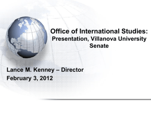 International Studies 2012