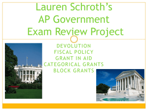 Lauren Schroth*s AP Government Exam Review Project