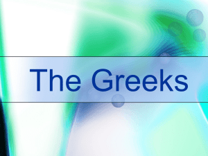 The Greek Theater Power Point Presentation