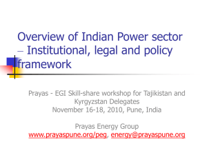 Overview of Indian Power sector