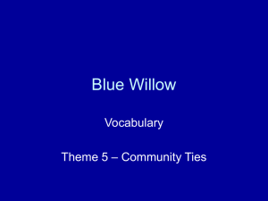Blue Willow - Kyrene School District