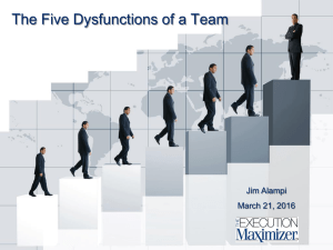 Level 5 Leaders - The Execution Maximizer