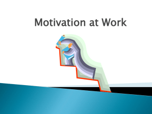 Motivation Theories