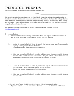 Worksheets Periodic Trends Answers periodic trends webquest pogil activity 2013 using interactive pt