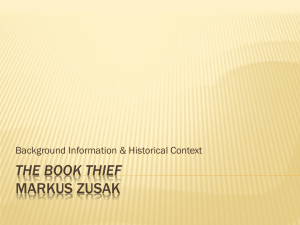 The Book Thief - WordPress.com