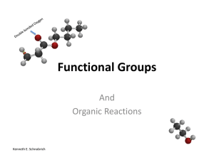 Functional Groups - New York Science Teacher