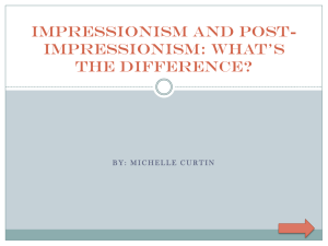 Impressionism and Post-Impressionism: What*s the Difference?