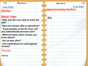 Bacteria, Viruses, Protists, and Prions