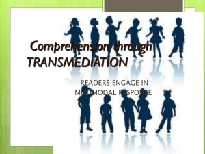 Transmediation & Comprehension