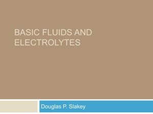 ALL NEW FOR 2005(6)! Fluids and Electrolytes Made Simple