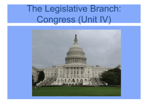 Legislative Branch ppt