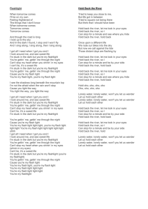Glee Club Lyrics 2015 1