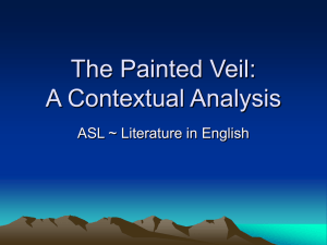 The Painted Veil: Analysis