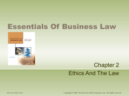 lwc1 business law ethics Today i'm going to attempt taking some time and listening to a course webinar over dispute resolution on my lunch break it's at 3pm et i also see in this email i have from the course mentor that all the webinars are kept online within the business law & ethics community. lwc1 business law ethics Today i'm going to attempt taking some time and listening to a course webinar over dispute resolution on my lunch break it's at 3pm et i also see in this email i have from the course mentor that all the webinars are kept online within the business law & ethics community.