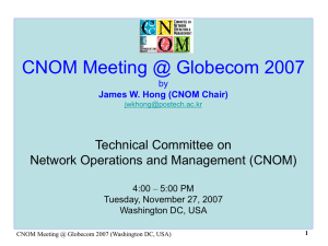 CNOM Meeting