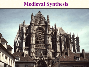 Medieval Synthesis and the Arts - Wolverton
