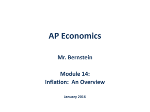 Module 14 - Inflation: An Overview
