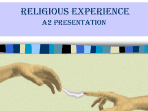 religious experience - the Redhill Academy