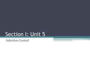 Infectious Disease Section 1 Unit 5