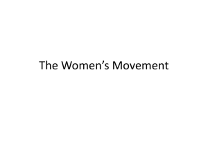 Womens movement new