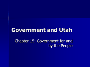 Government and Utah