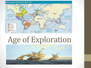 Age of Exploration - New Paltz Central School District