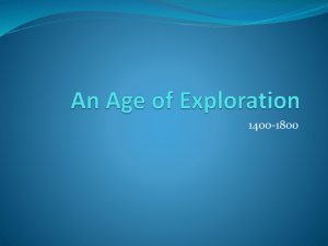An Age of Exploration