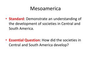 Mesoamerica PowerPoint