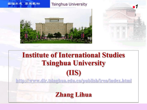 in Chinese - Institute of International Relations University of Warsaw