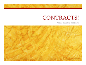 Contracts PPT 2012