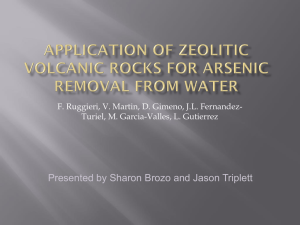Treatment of Acid Mine Drainage Using Zeolites