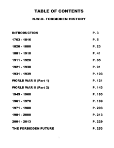 to NWO Forbidden History as a Word Doc