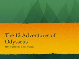The 12 Adventures of Odysseus