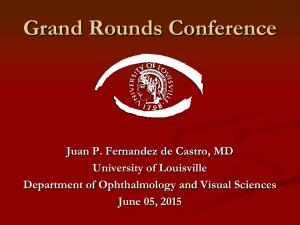Confrontational Visual Fields - University of Louisville Ophthalmology