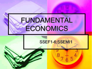fundamental economics