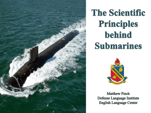 The Scientific Principles behind Submarines