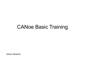 CANoe Basic Training - Software Engineering...CANoe Basic