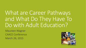 What are Career Pathways