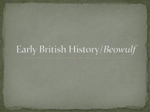 Early British History Power Point