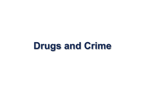 Drugs and Crime Handout