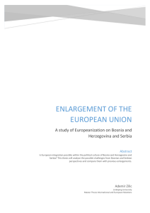 Enlargement of the european union - IEI