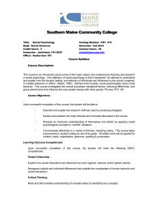 Course Description - My SMCC - Southern Maine Community College