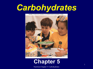 Carbohydrates - Coastal Bend College