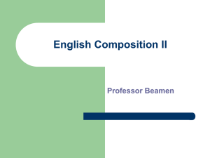 File - Professor Beamen's Website