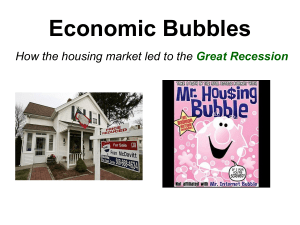 Economic Bubbles