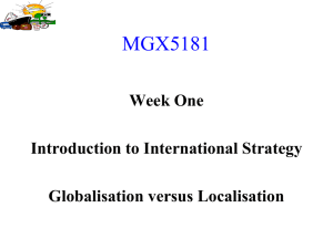 MGX5181 week 1 2014