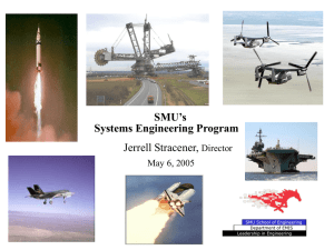 SMU's System Engineering Program