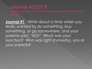 Journal 4/23/13 In approximately one
